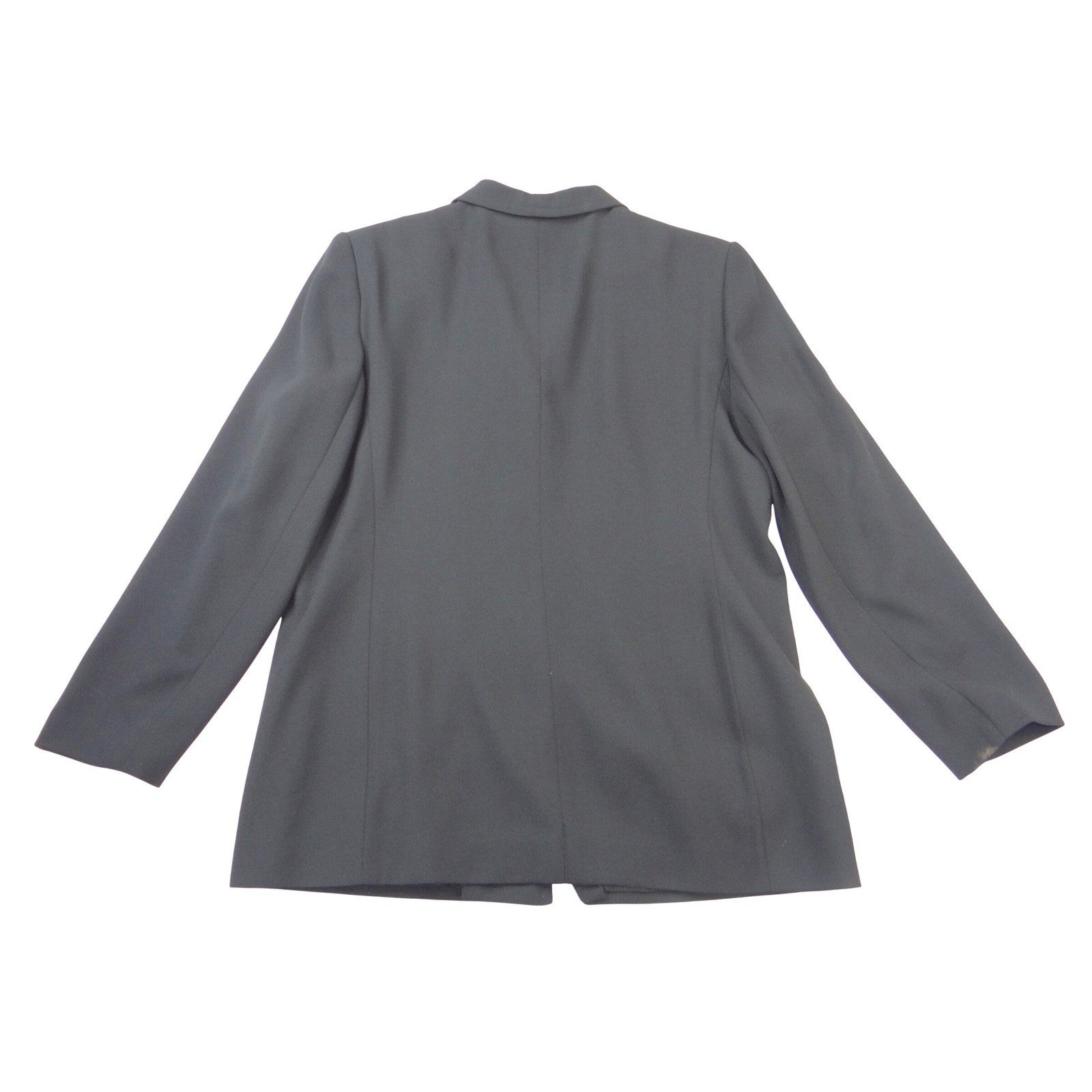 Sport Collection Womens Black 3 Button Blazer Jacket Size 14 Made in Canada