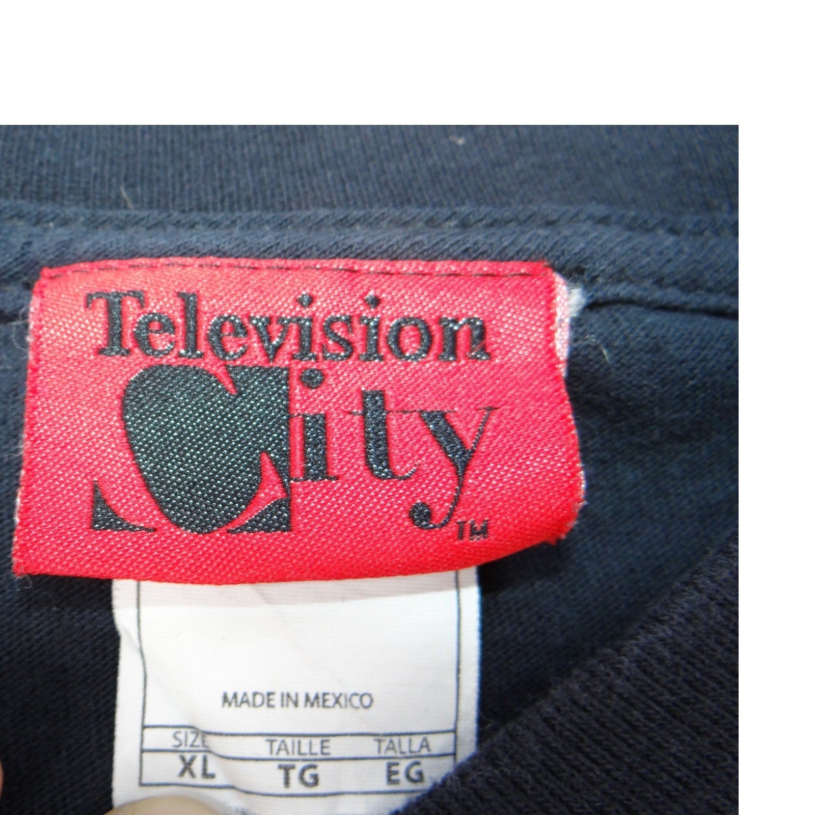 Beverly Hills 90210 Television City Black T Shirt XL Graphic Tee