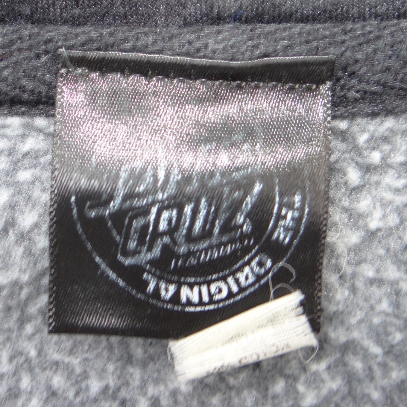 Santa Cruz Skateboards Pink Dot Logo Zip Up Hoodie Charcoal Grey Skater Mens S