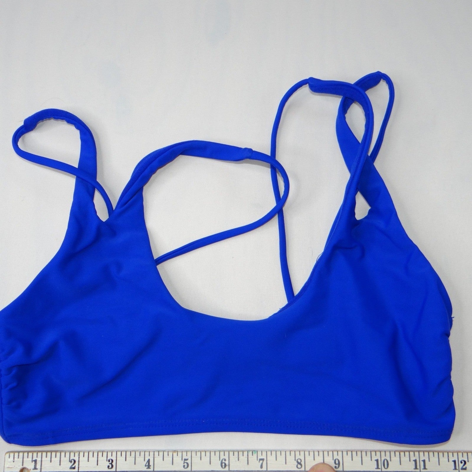 Bikini Tops Lot Set of 3 Sz S Blue Peach Light Blue Swimsuit Beach Pool Swim