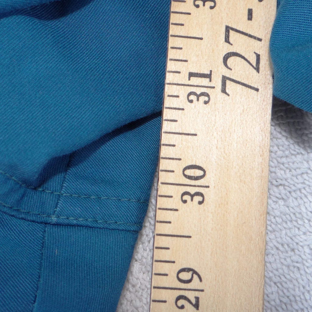 Cherokee Workwear Women Caribbean Blue Scrub Pants Cargo D-Ring Large Tall