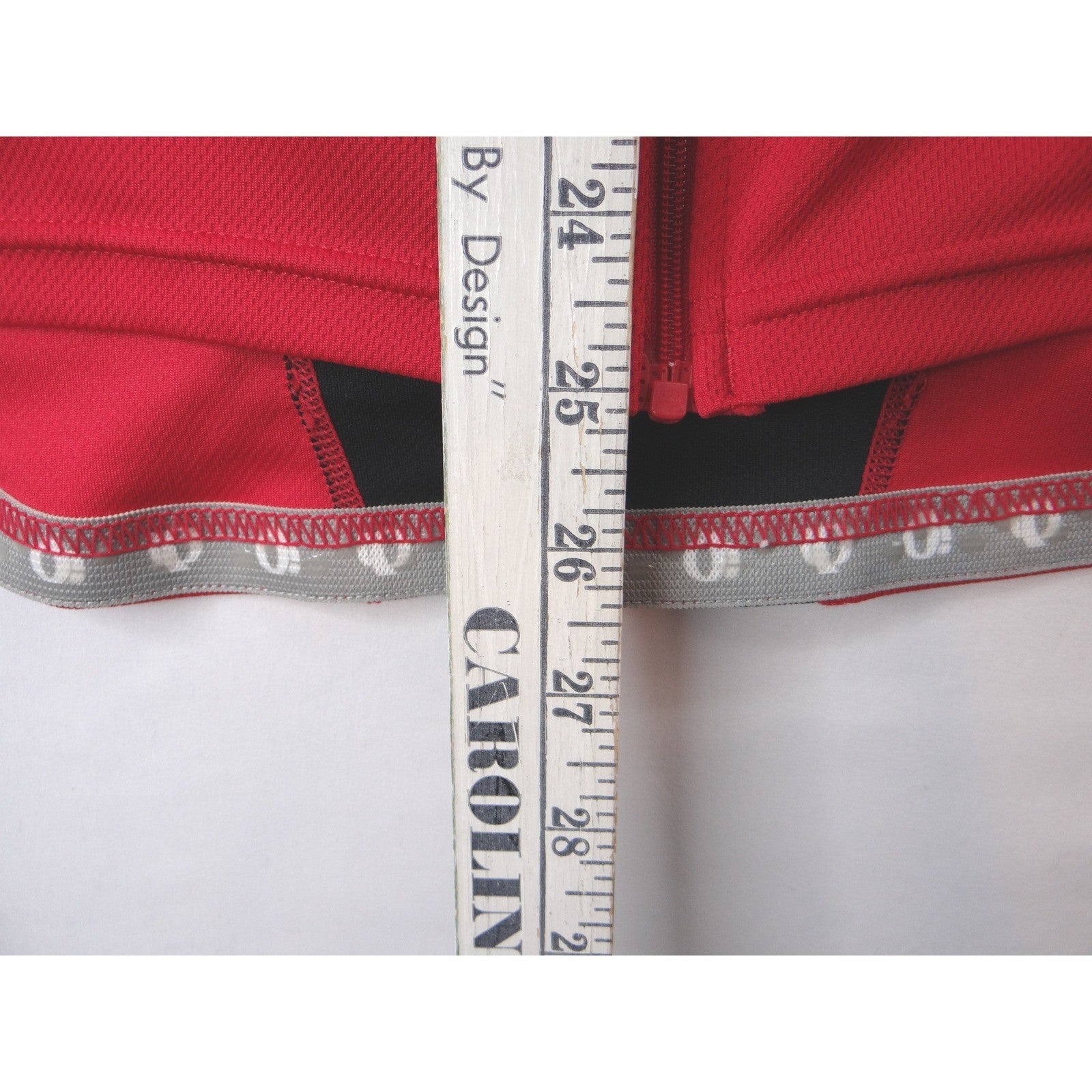 Pearl Izumi Select Series Cycling Jersey Red Black Short Sleeve Full Zip Men Med