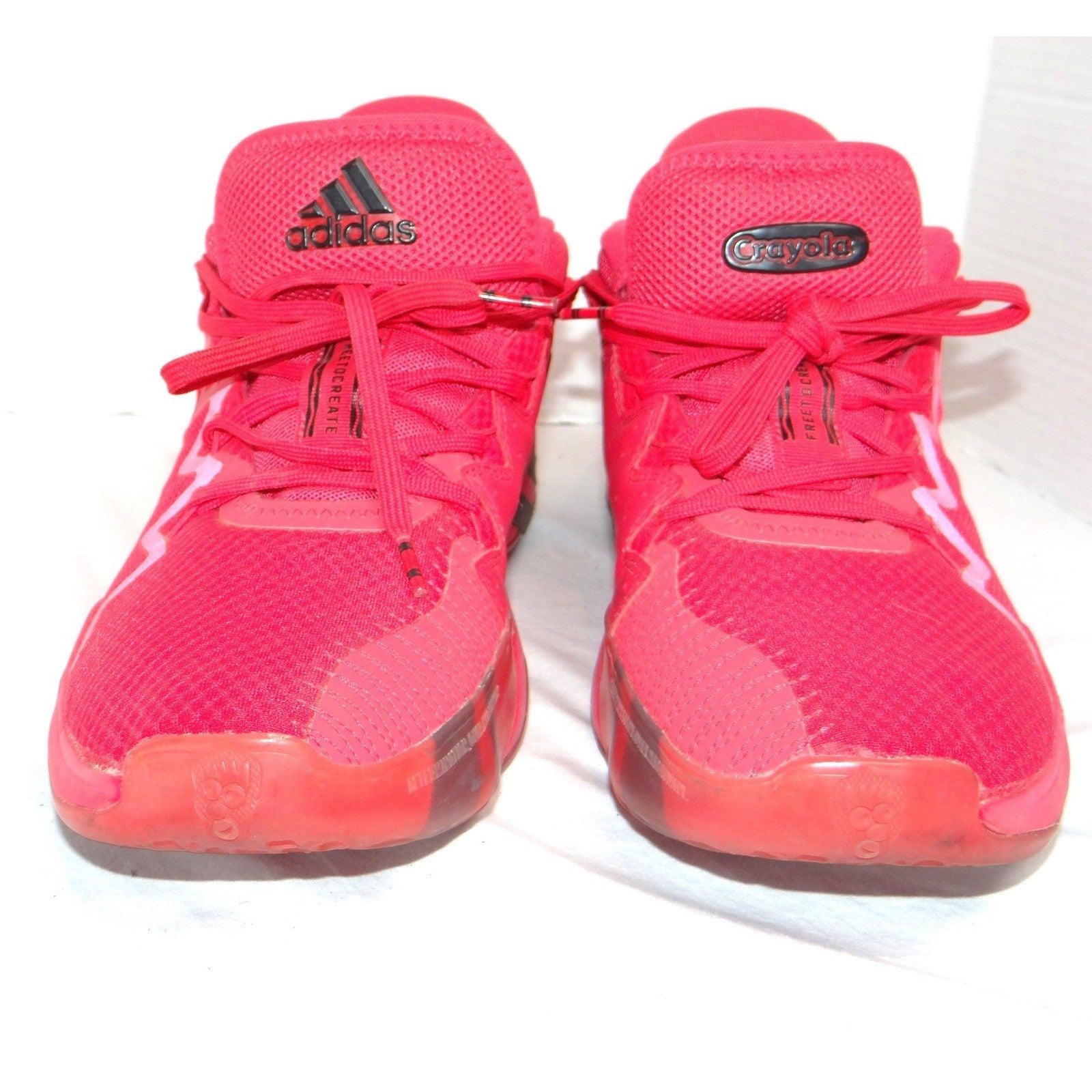 Adidas DON Issue 2 Crayola Jazzberry Jam Pink Red Basketball Shoes Mens Size 12