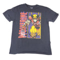 Marvel Wolverine Graphic T-Shirt Mens Medium Black X-Men Comic Short Sleeve Tee