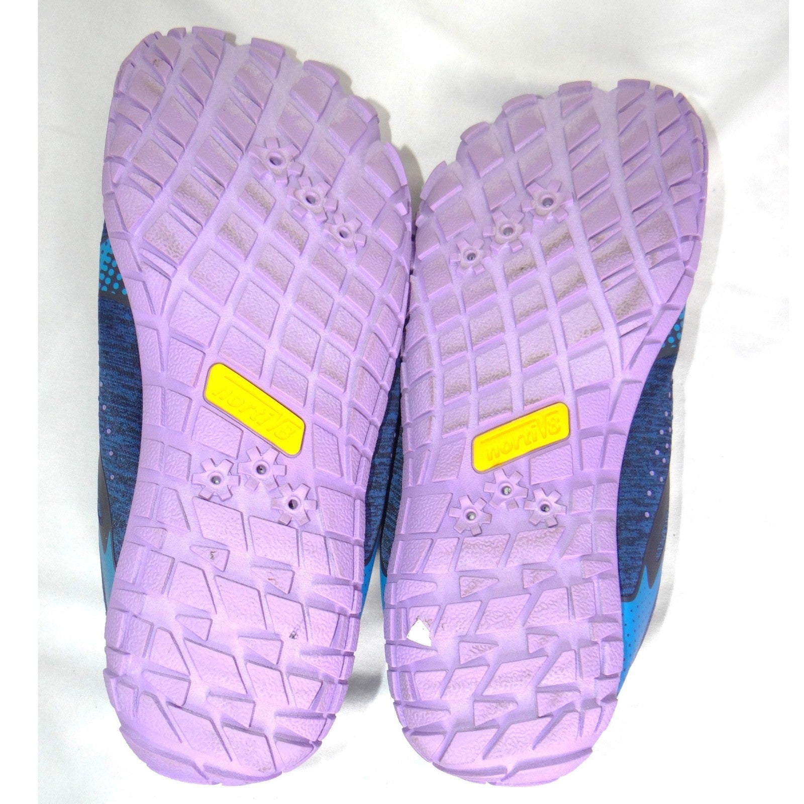 Nortiv 8 TrekLady-1 Women Barefoot Water Shoes Navy Blue Purple Size 10