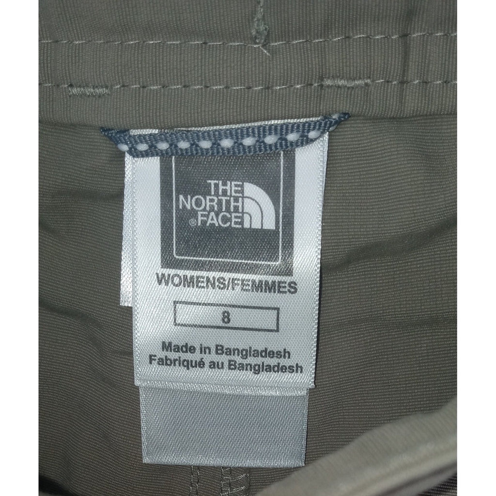The North Face Womens Cargo Capri Pants Khaki Outdoor Casual Size 8