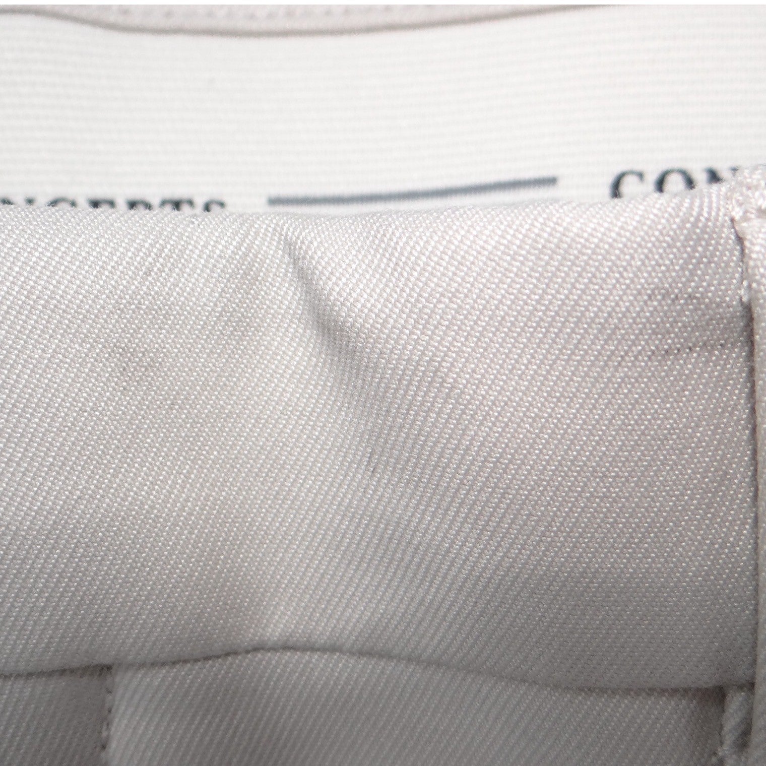 Concepts by Claiborne Beige Straight Leg Trousers Mens 42x31 Flat Front Pants
