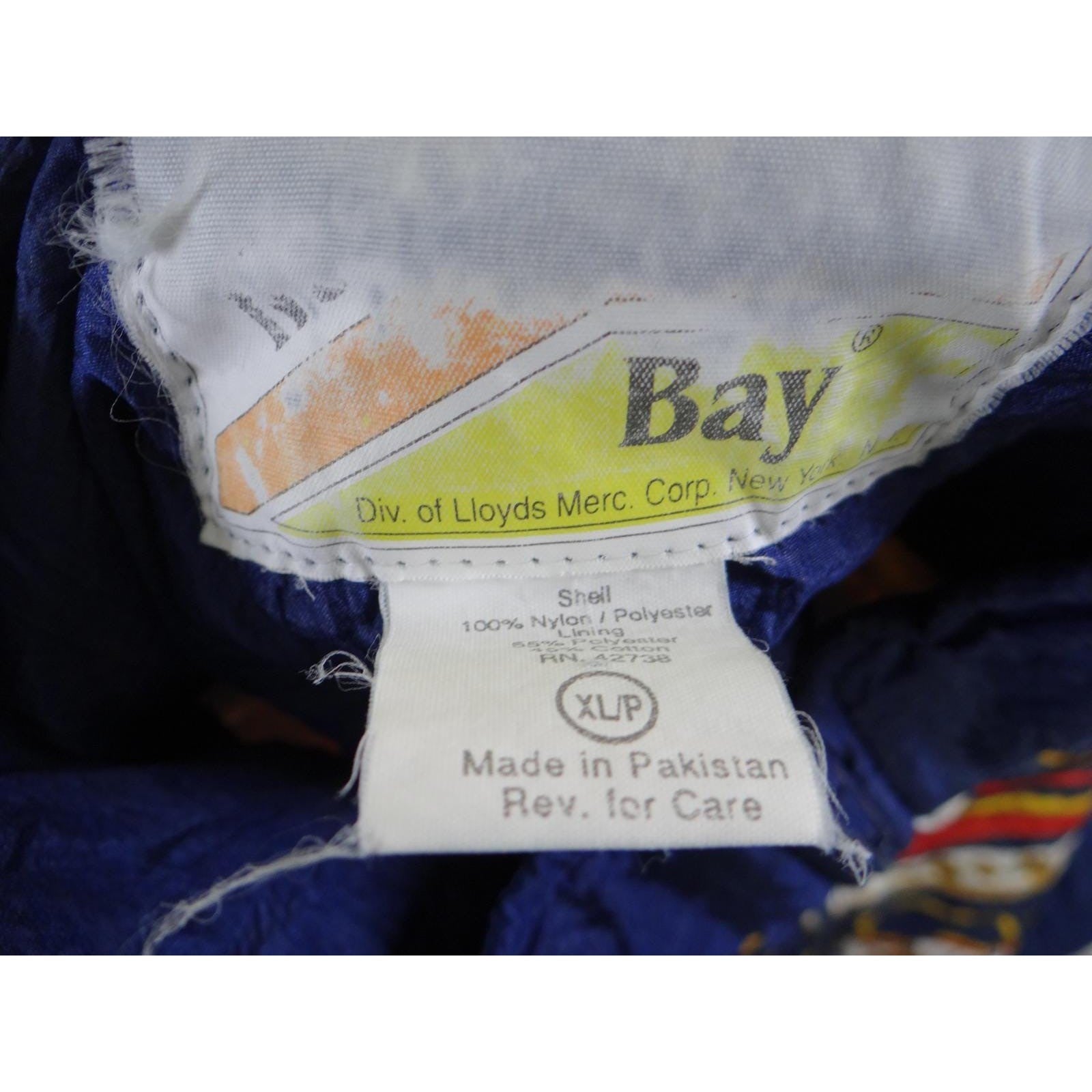 Vintage Resort Bay Women's Windbreaker Jacket Size XLP