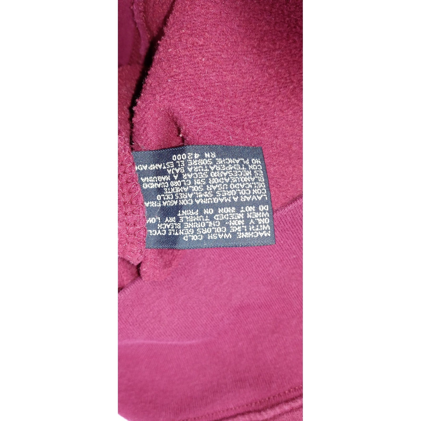 Route 66 Burgundy Tiger Victory Graphic Sweatshirt Women's Medium