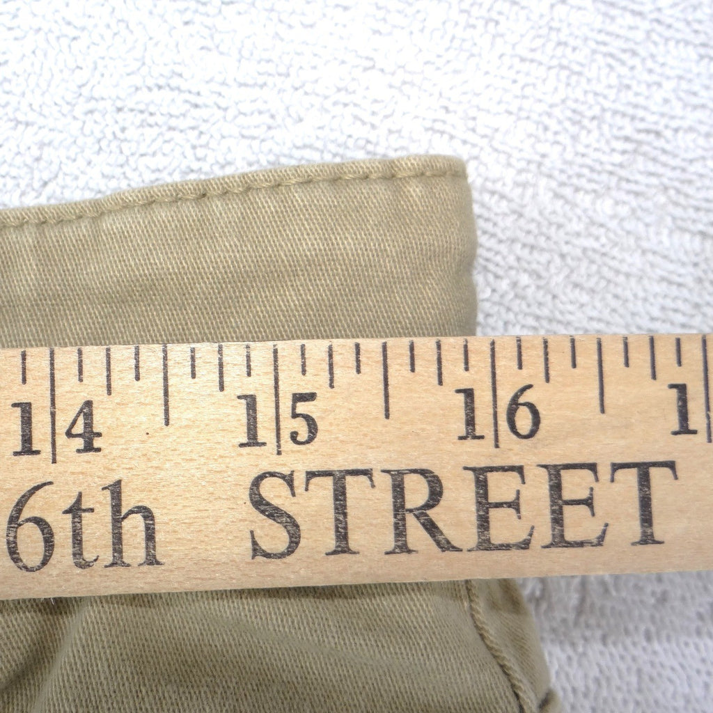 Lucky Brand Mens Authentic Skinny Stretch Tan Khaki Pants 31x31