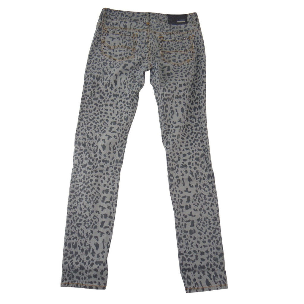 Dollhouse Crazy Sexy Cool Grey Leopard Print Skinny Jeans Womens Size 3