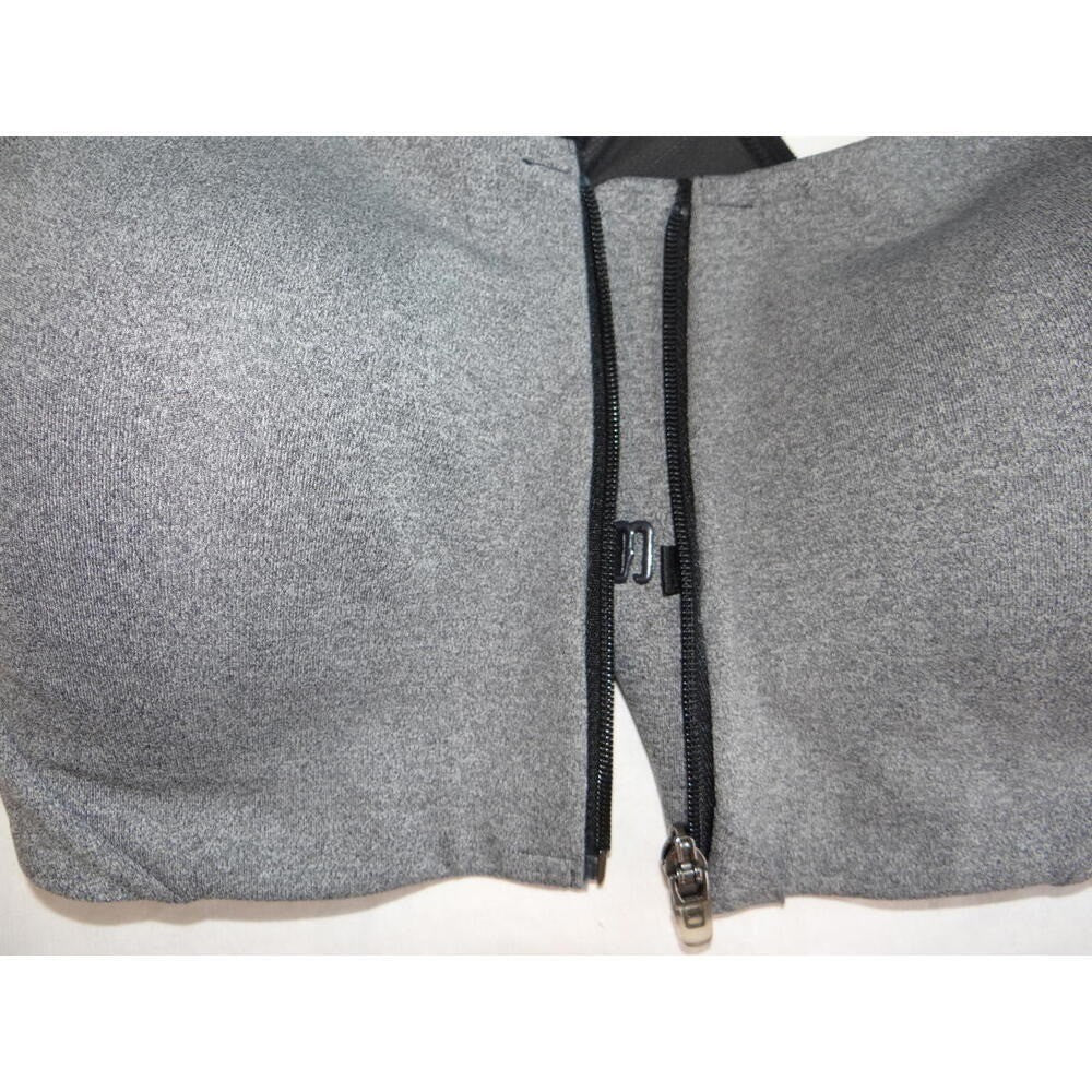 All in Motion Women's Sports Bra - Zip Front, Size 34D