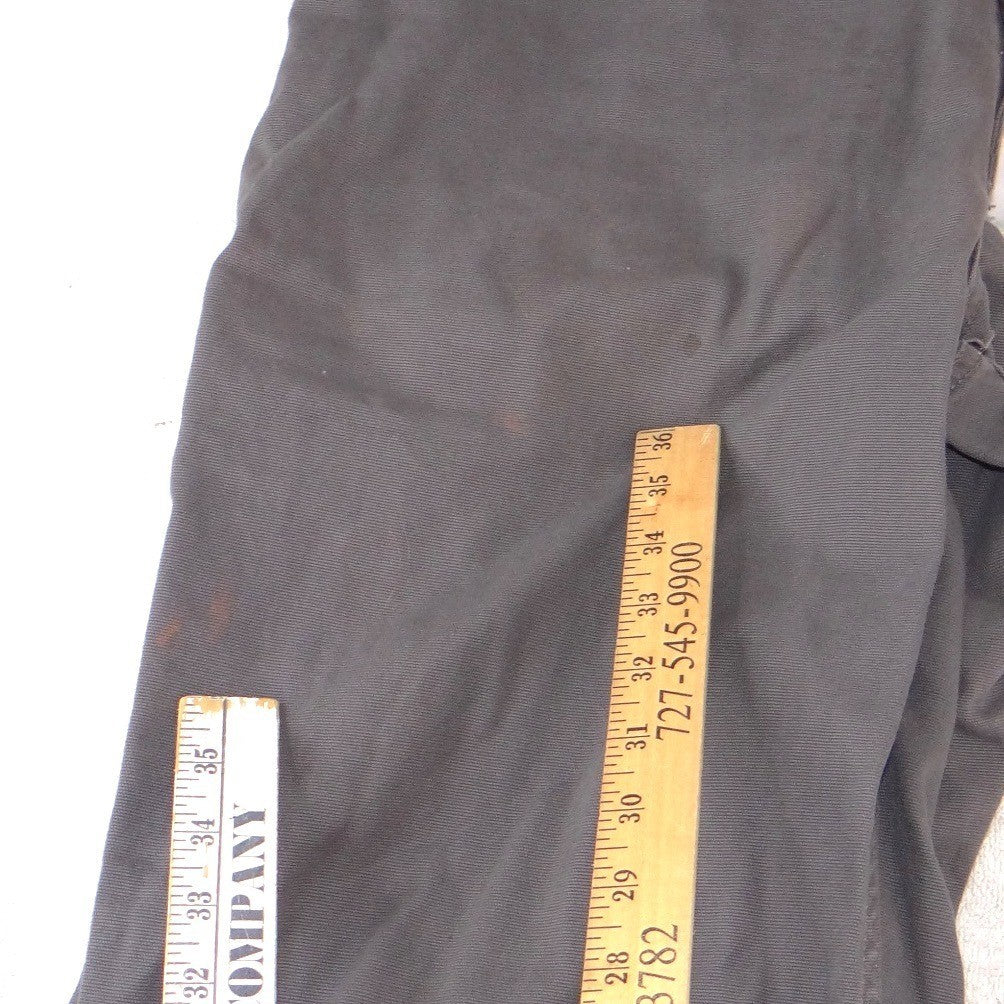 Carhartt Mens Relaxed Fit Canvas Work Pants Gray 36x34 Utility Pocket