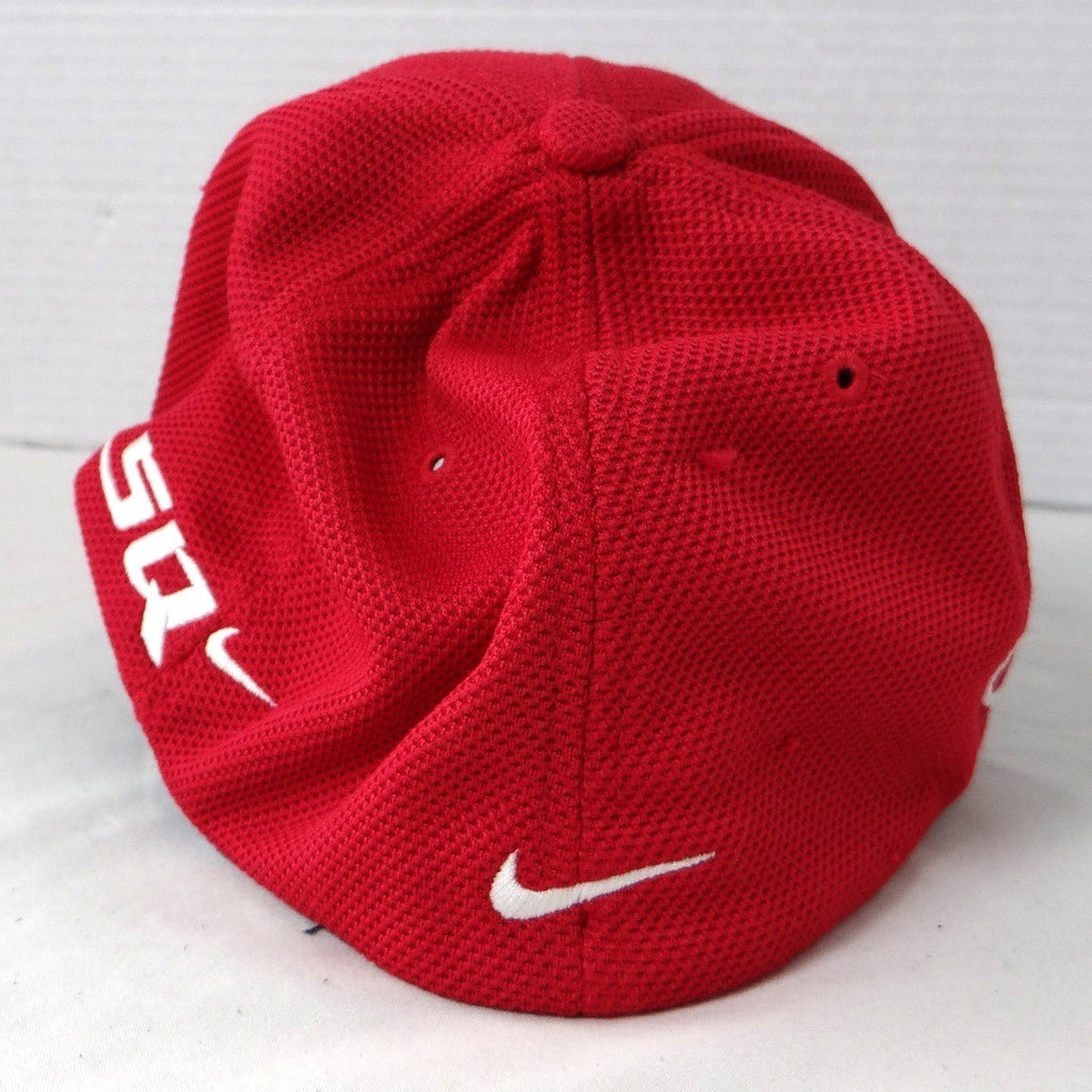 Nike Golf Tiger Woods TW Hat Red NikeFit DRY SQ Nike ONE Baseball Cap