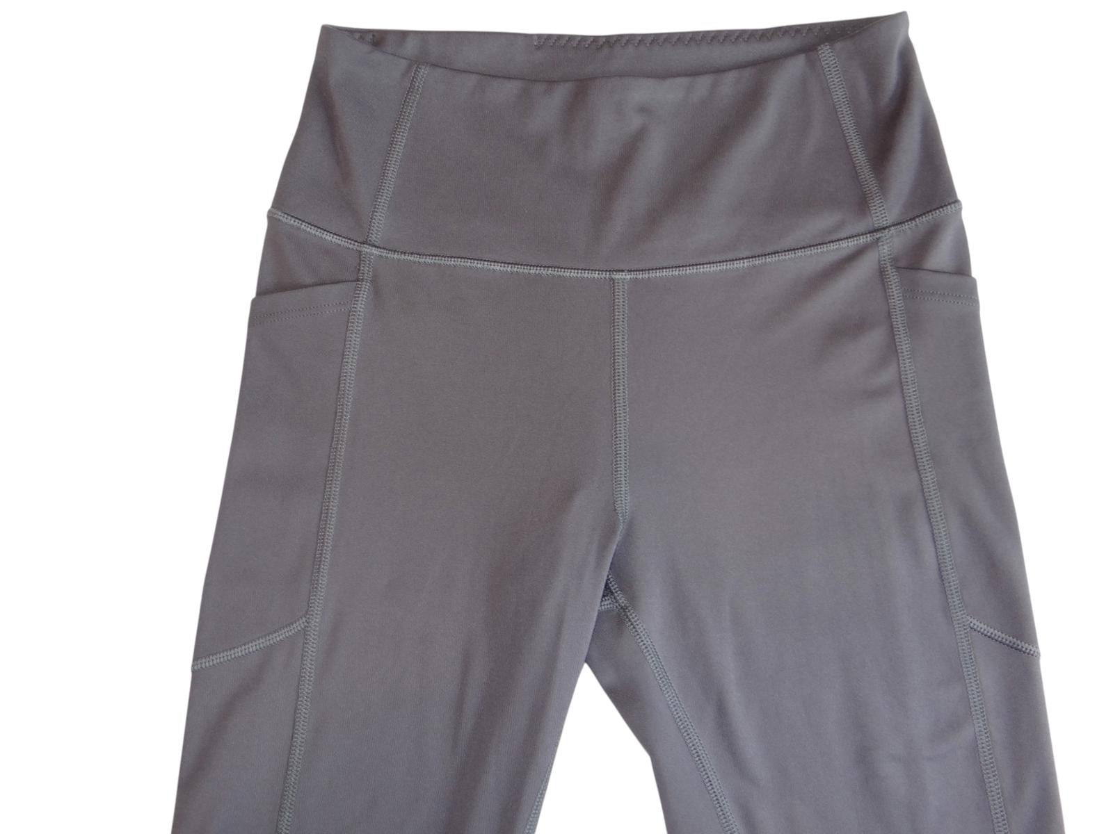 Victoria's Secret High-Waisted Gray Leggings with Pockets - xs