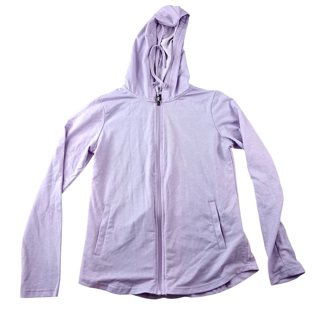 32 Degrees Cool Womens XS Lavender Purple Full Zip Lightweight Hoodie Jacket