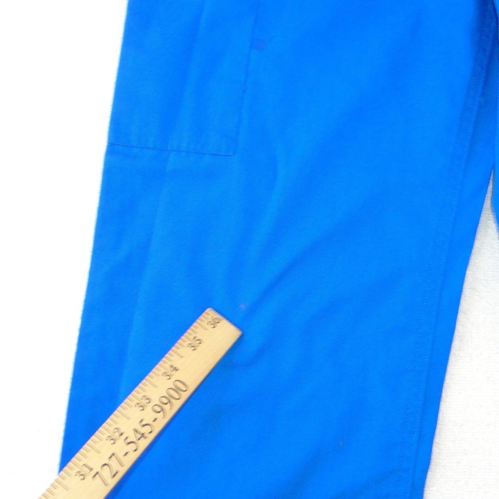Cherokee Workwear Women Royal Blue Cargo Scrub Pants XS Drawstring