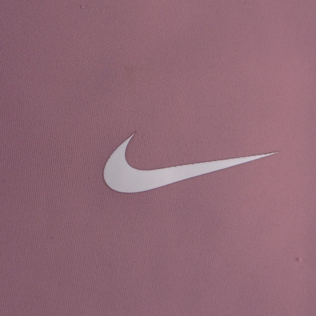 Nike Dri-FIT Womens Pink High Rise Mesh Panel Performance Leggings Size L