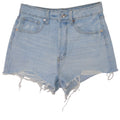 Wild Fable Womens Light Wash Denim Cutoff Shorts High Rise Distressed Size L