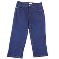 Angels Everflex Sculpt Crop Jeans Womens 6 Dark Wash Indigo Capri Denim