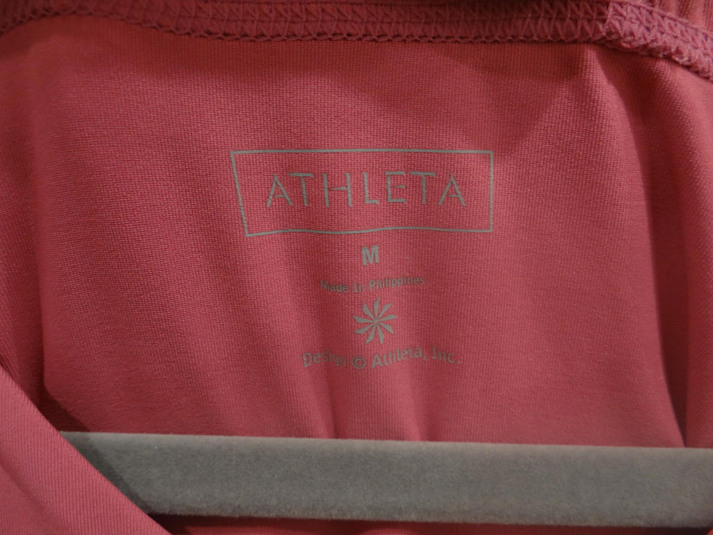 Athleta Women's Mauve Pullover Hoodie - Stylish & Comfortable - Medium