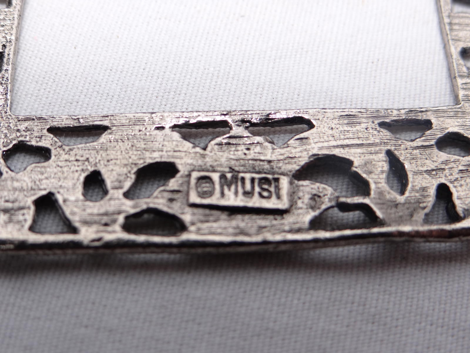 Vintage MUSI Decorative Belt Buckles