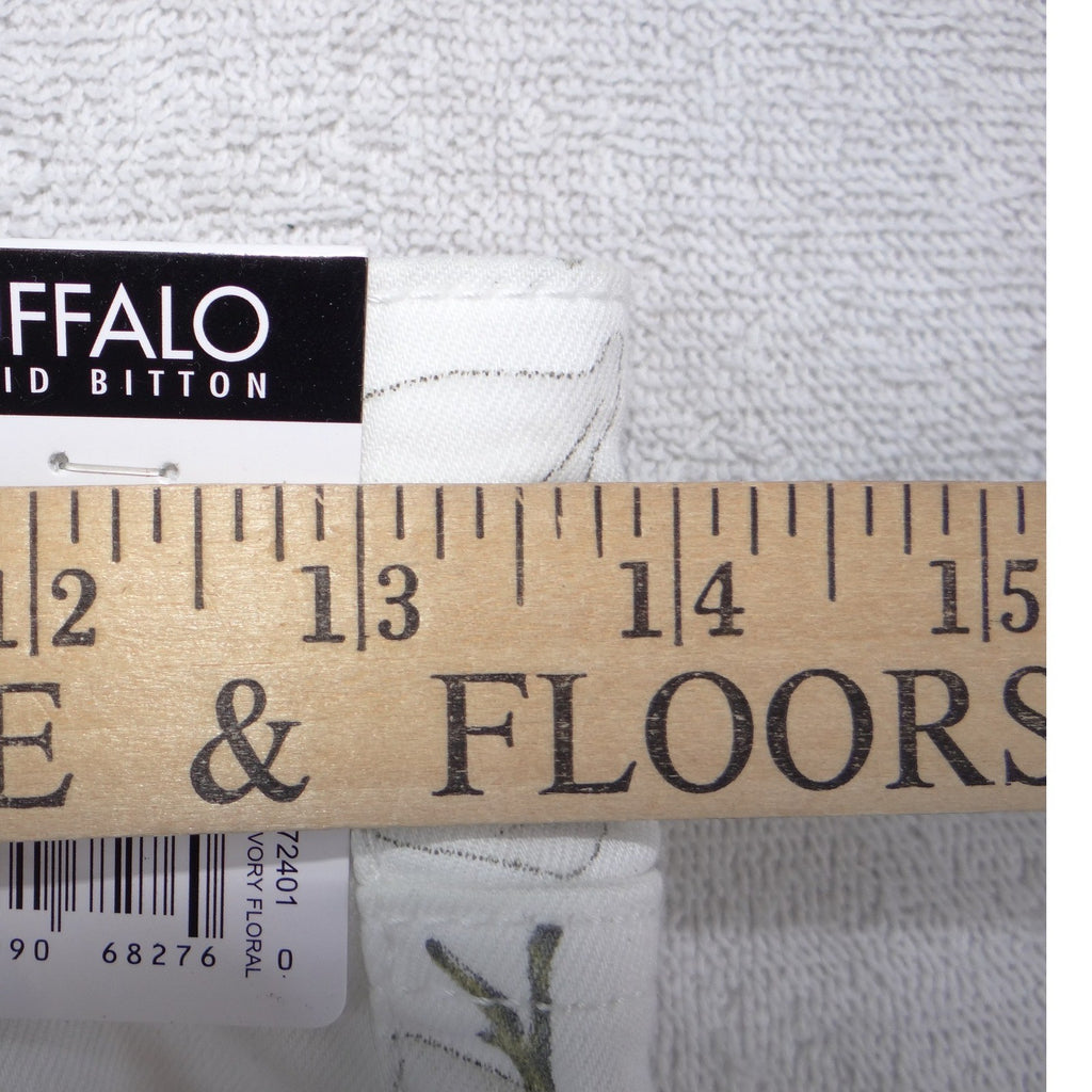 NWT-Buffalo David Bitton Havana High Rise Ankle Skinny Floral Pants Ivory