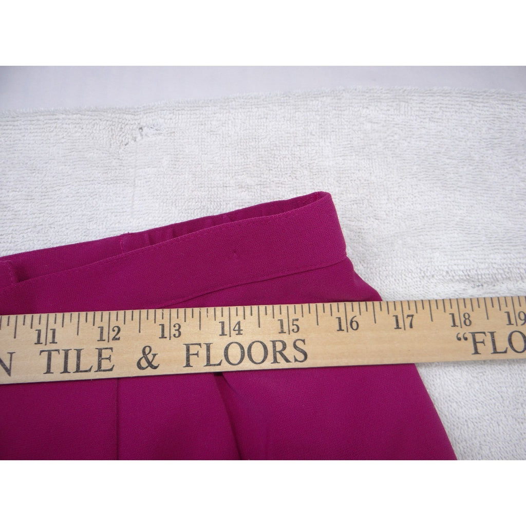 Le Suit Vintage Petite Women Magenta Pink 2 Piece Skirt Suit Blazer Set Size 10P
