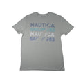 Nautica Sailin 83 Graphic T Shirt Gray XL Cotton Blend Short Sleeve Tee
