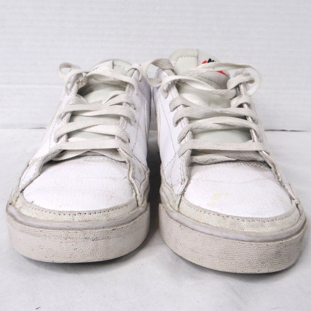 Nike Sport Shoes DH3161 101 White Lace Up Sneakers Youth Size 6.5