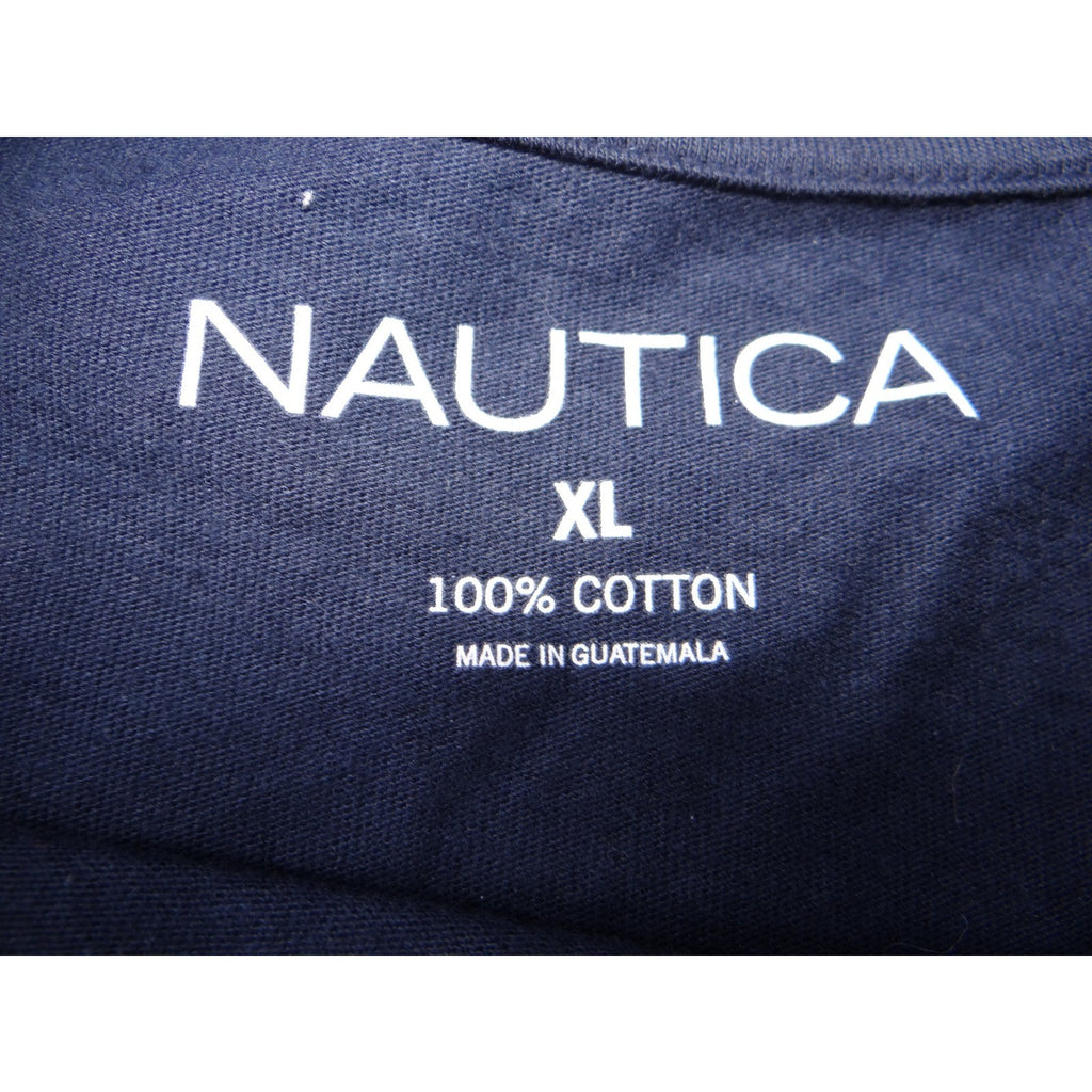 Nautica Men's Navy Blue Sailing Yacht Club T Shirt Size XL