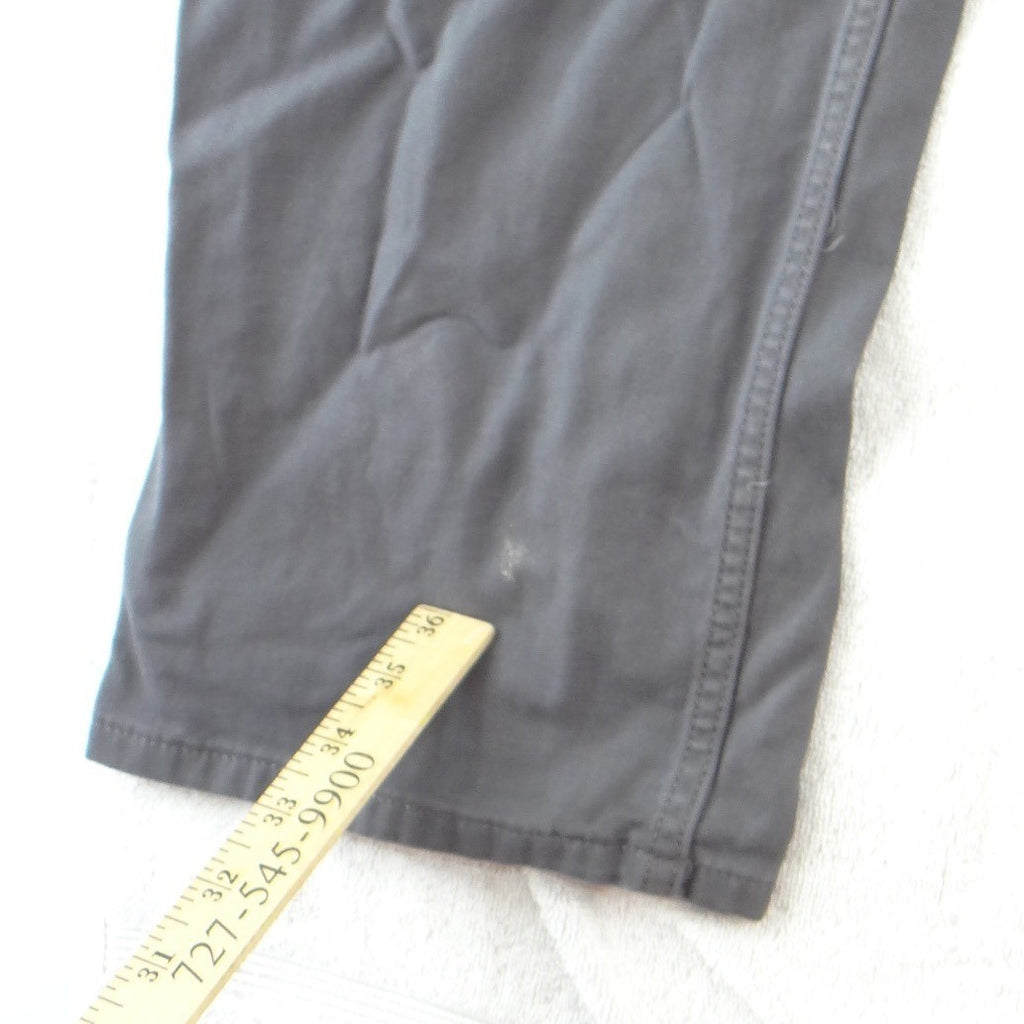 Carhartt Mens Relaxed Fit Canvas Work Pants Gray 36x34 Utility Pocket