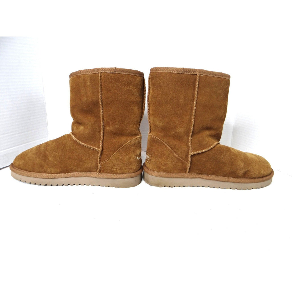 Koolaburra by UGG Women's Brown Suede Sheepskin Lined Boots Style 1017090 Size 7