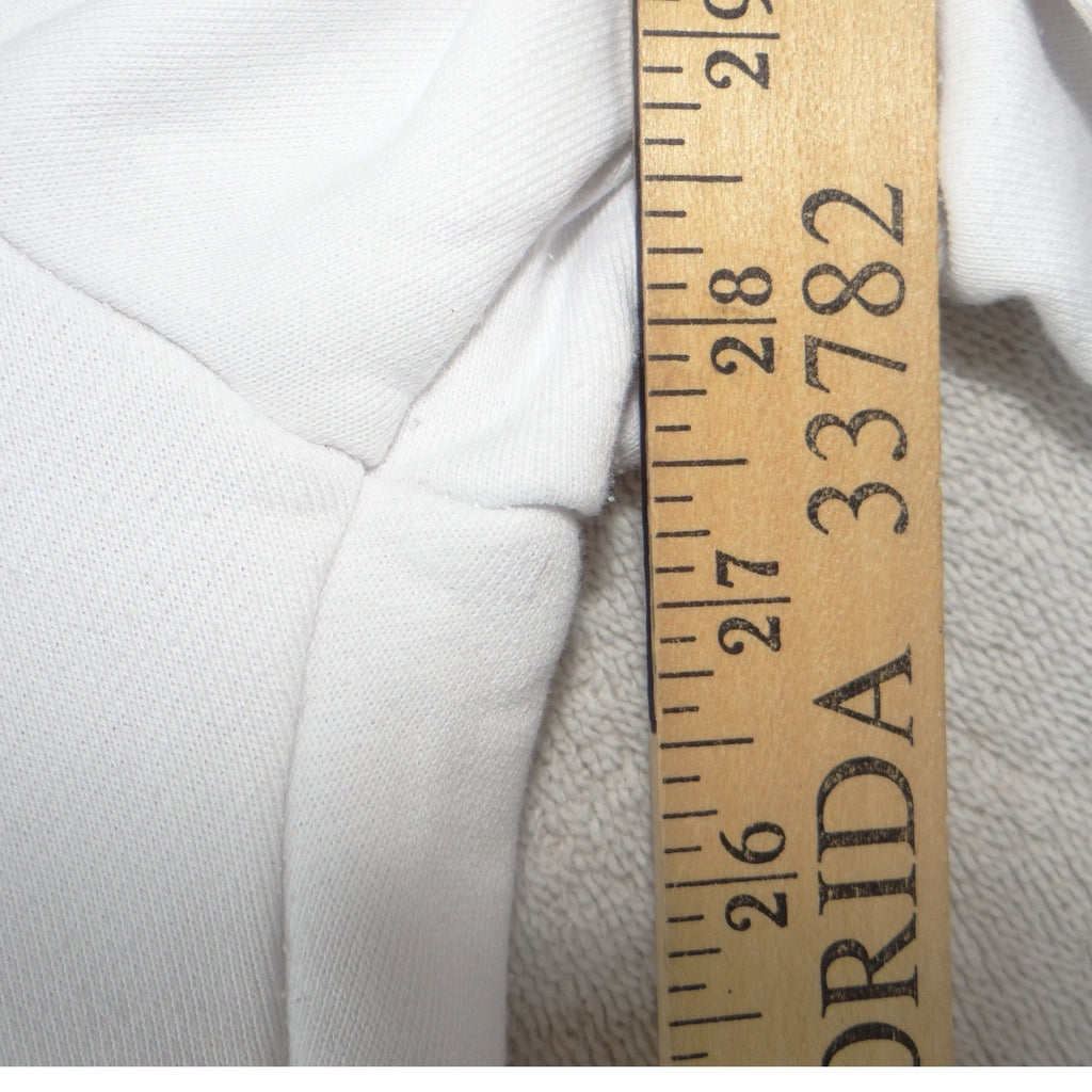 Armani Exchange Mens White Jogger Sweatpants Lime Green Side Stripe Logo