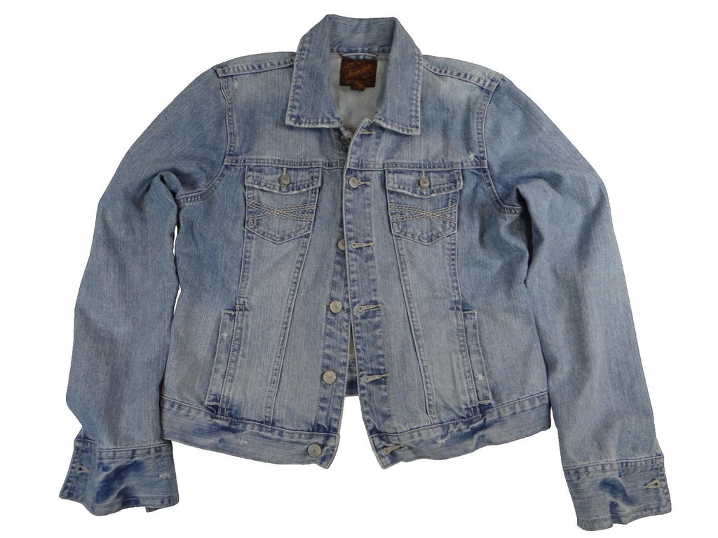 Aeropostale women's Denim Jacket Size L - Light Wash