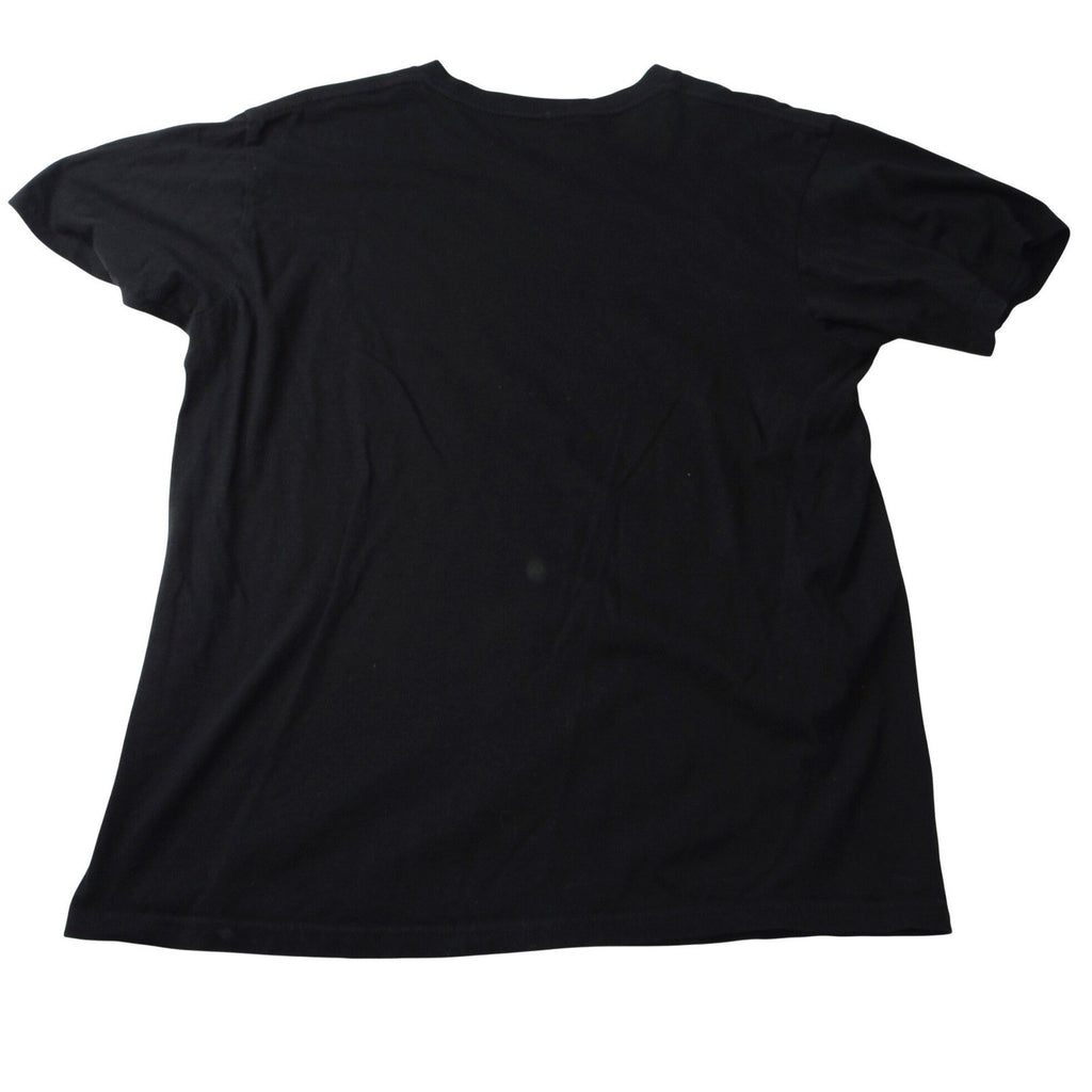Slipknot Black T Shirt Graphic Band Logo Women's Size Large