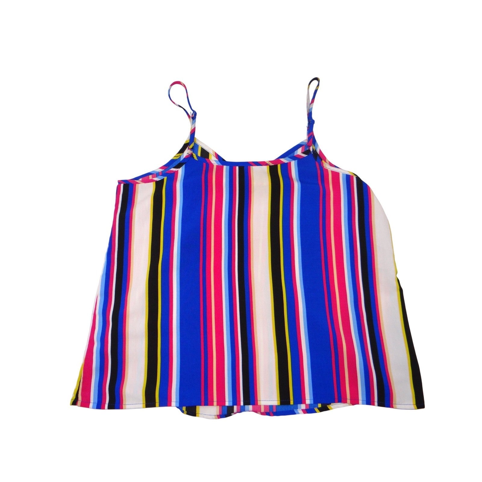 MISS LILI Striped Cami Tank Top Women's Size M