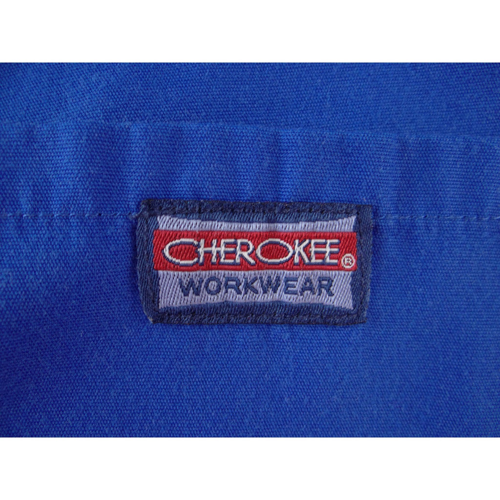Cherokee Workwear Scrub Pants Royal Blue Unisex XS Drawstring Cargo Pockets