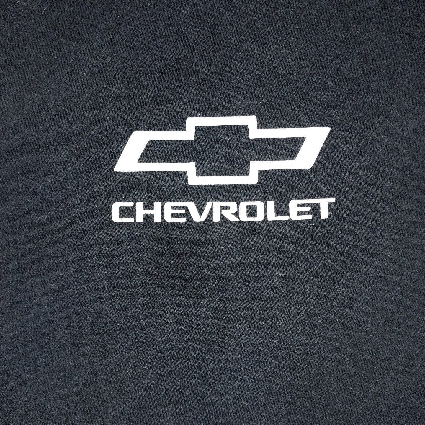 Chevrolet Black T Shirt Mens XL Gildan Softstyle Short Sleeve Graphic Tee