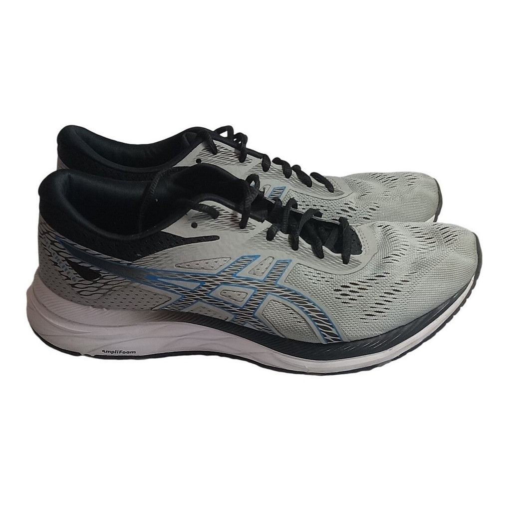 ASICS Gel Excite 6 Running Shoes Men's Size 9.5 Gray Blue Athletic Sneakers