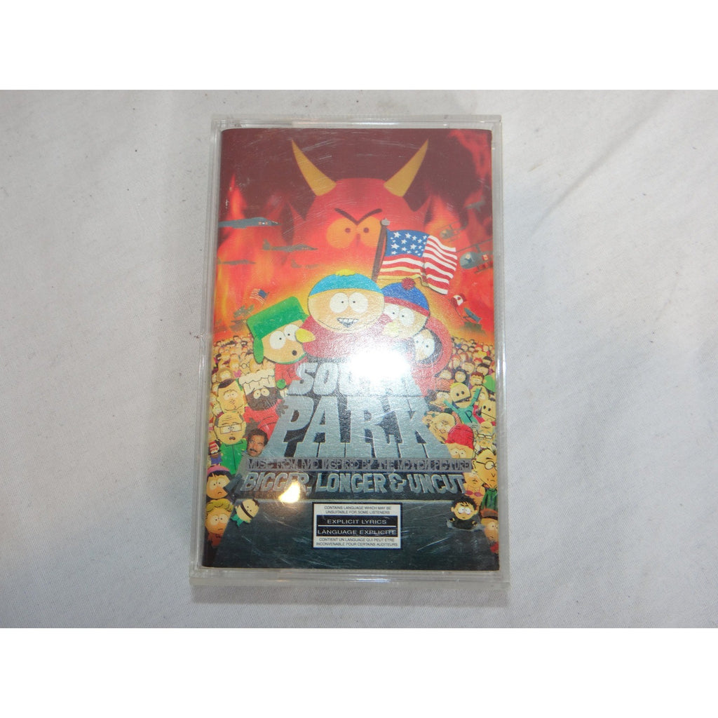 South Park Bigger Longer & Uncut Original Motion Picture Soundtrack Cassette