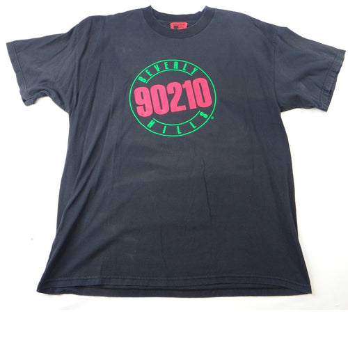 Beverly Hills 90210 Television City Black T Shirt XL Graphic Tee