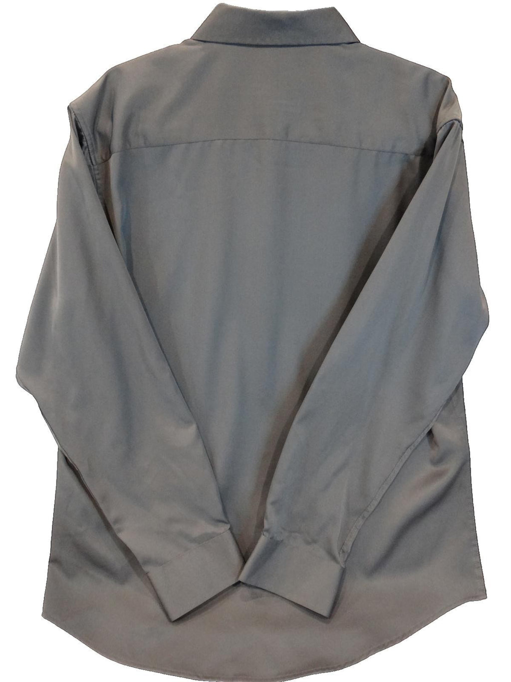 Flex Men's Luxury Collection Dress Shirt - Gray, Size Large