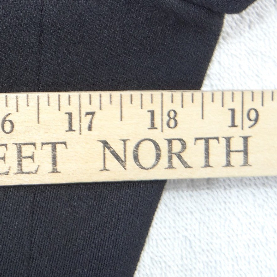 Jones New York Womens Black Button Front Tailored Blazer Jacket Size 10