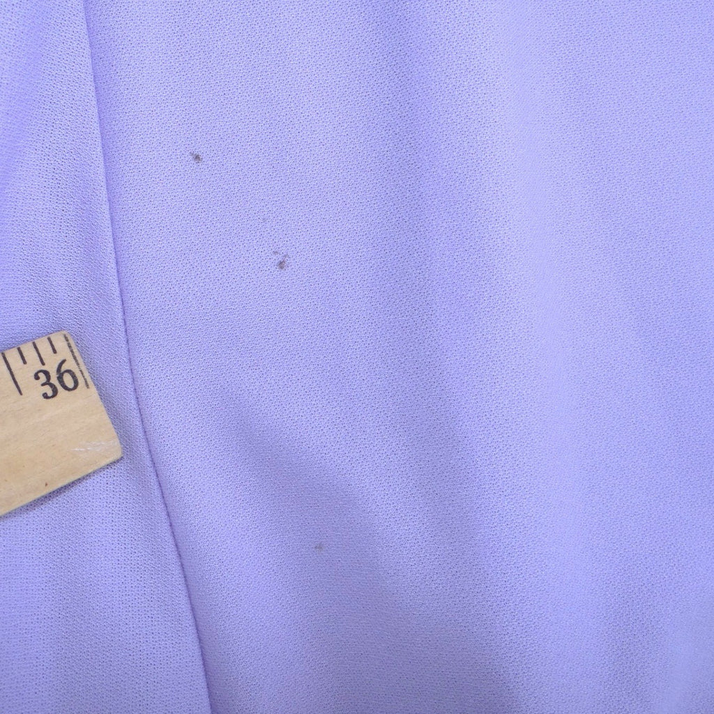 Anthony Richards Vintage Lavender Purple Square Neck Maxi Dress Short Sleeve