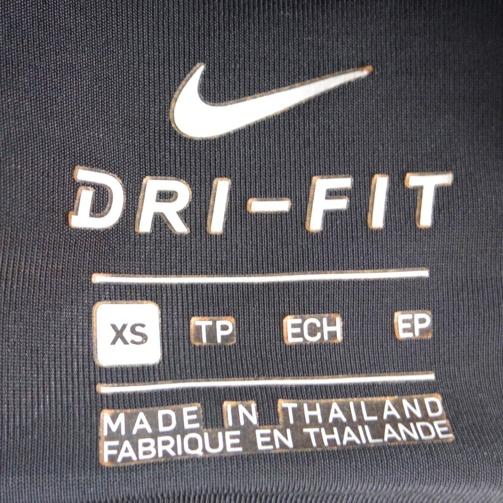 Nike Dri-FIT Womens High Neck Tank Top Black Sleeveless Athletic Shirt XS
