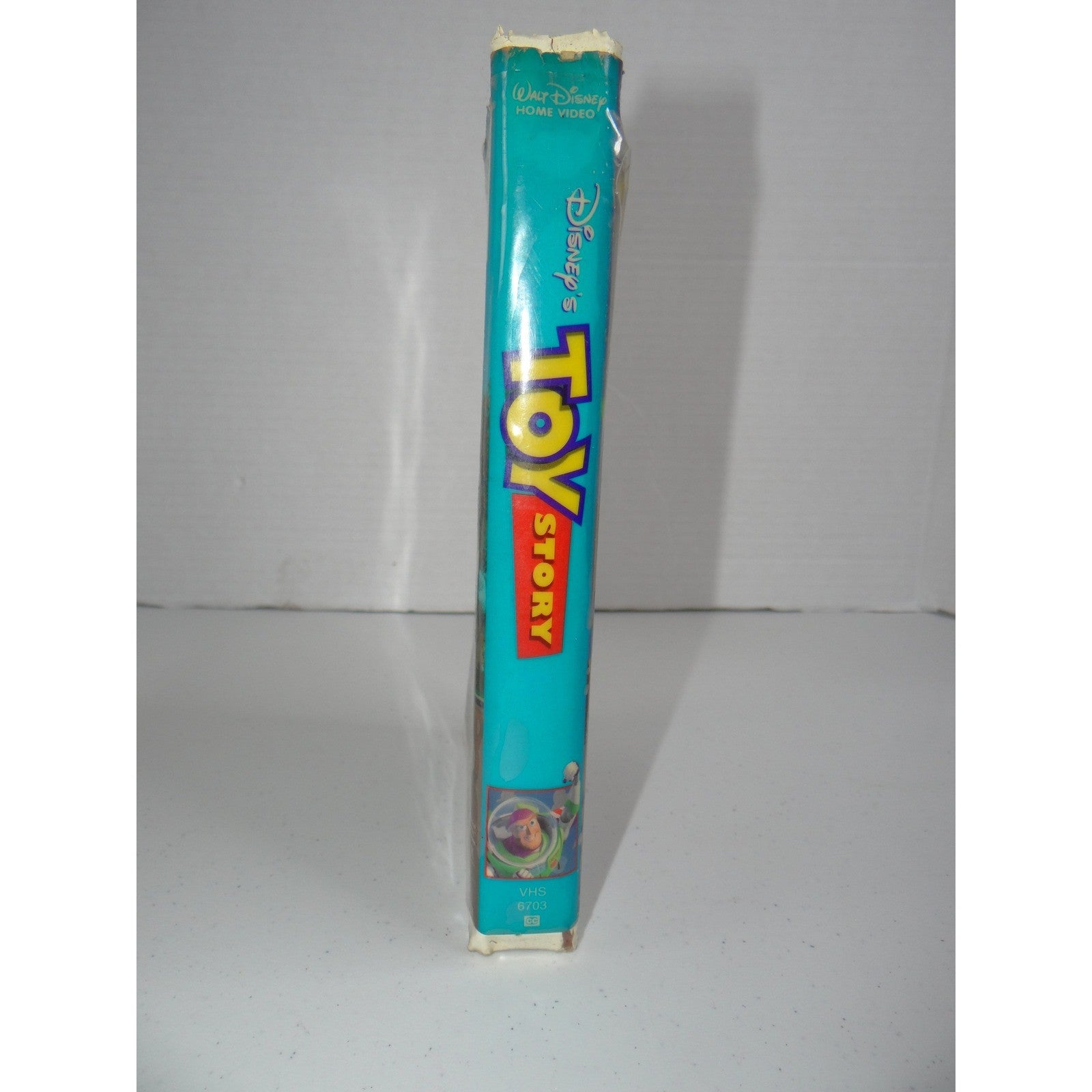 Disney Pixar Toy Story VHS 1996 Clamshell Case Stock No 6703 Tom Hanks Tim Allen