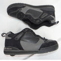 Heelys Youth Style 7097 Black Grey Skate Shoes with Wheels Size 5 Women - Read