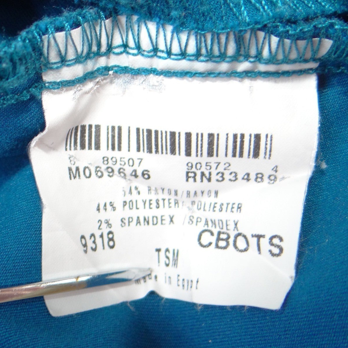 IguanaMed Teal Blue Scrub Pants Mens Tall Drawstring Medical Uniform