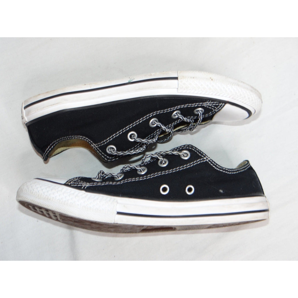 Converse All Star Chuck Taylor Low Top Black Youth Sneakers Shoes Size 3 Youth